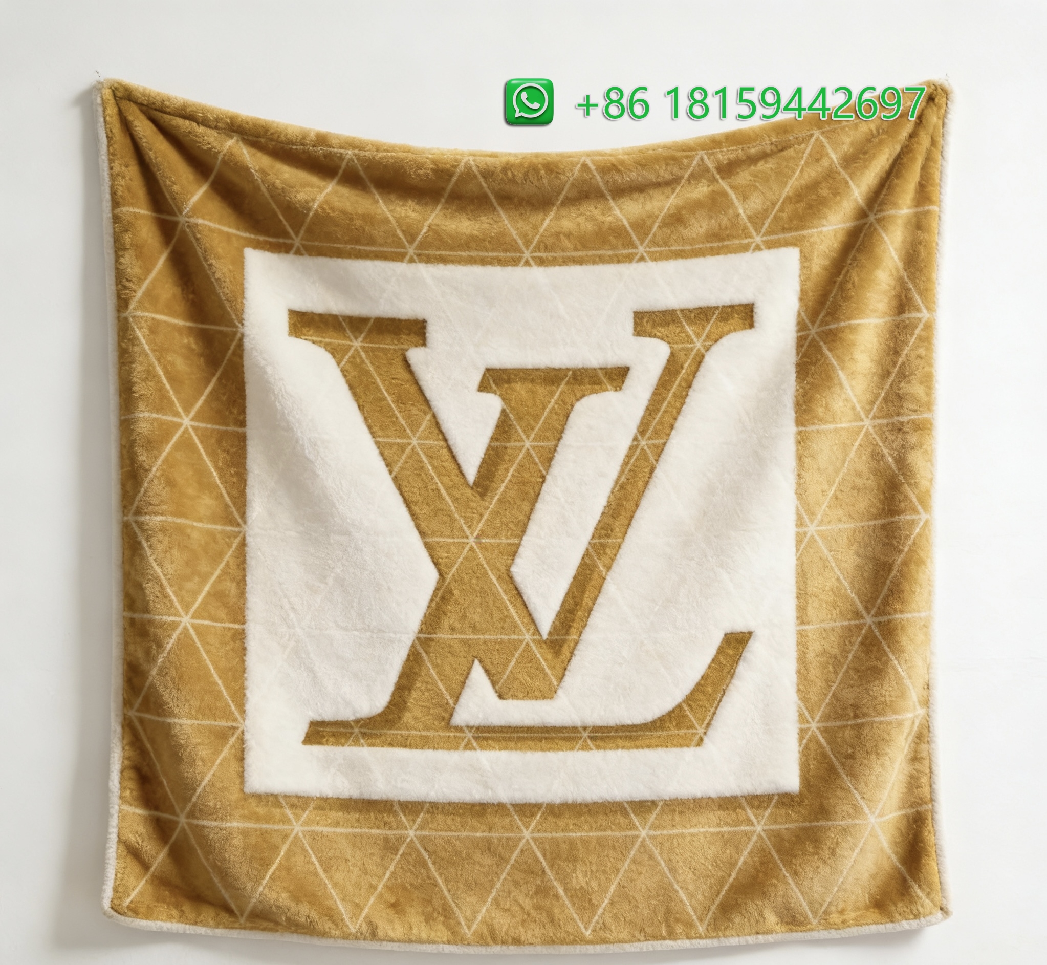 Louis Vuitton Throw Blankets
